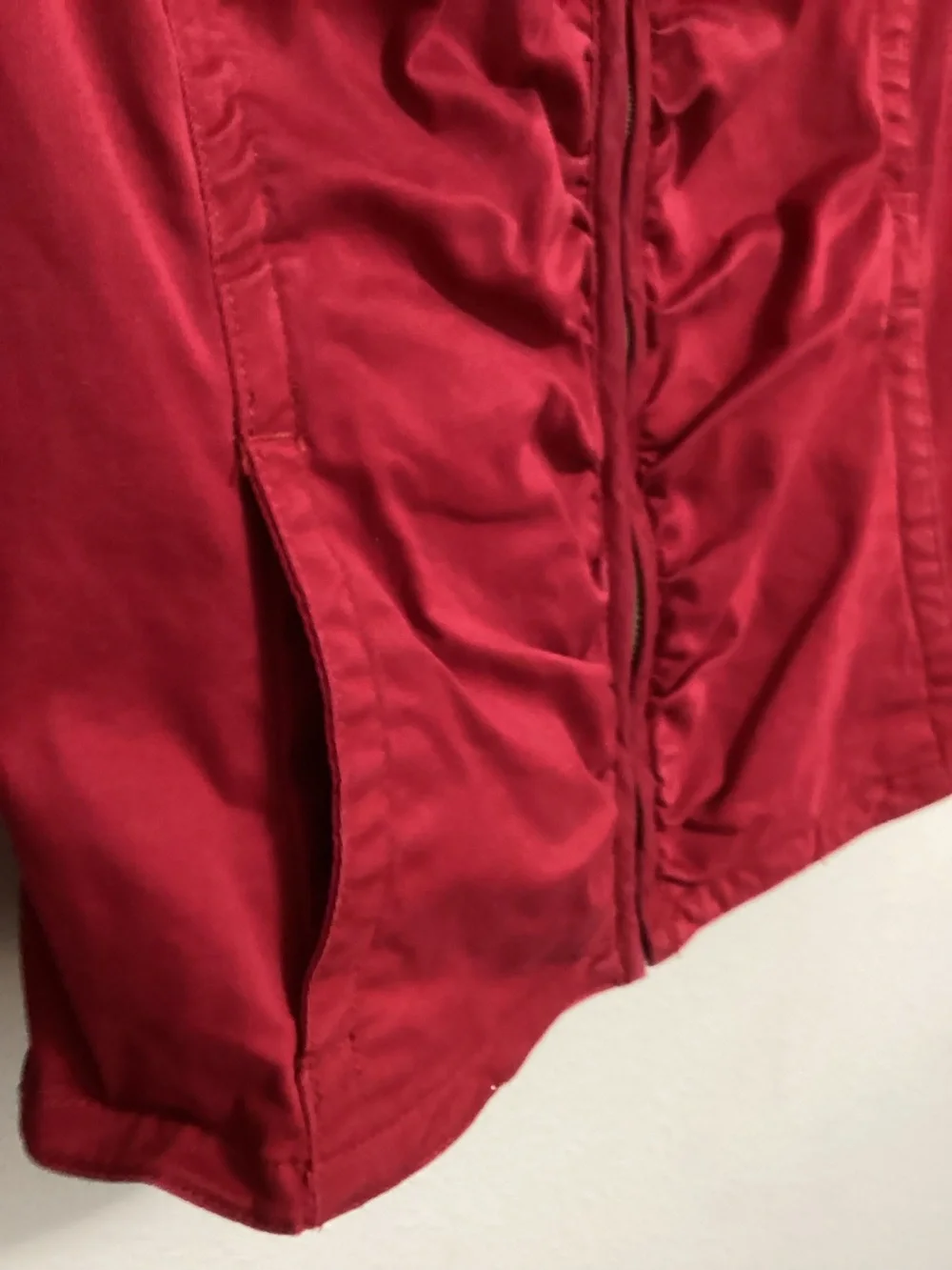 Red Cotton jacket - Picture 6 of 6